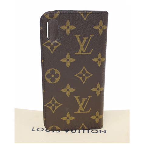 louis vuitton xs phone case|Iphone X & XS Folio Monogram .